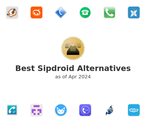 Best Sipdroid Alternatives