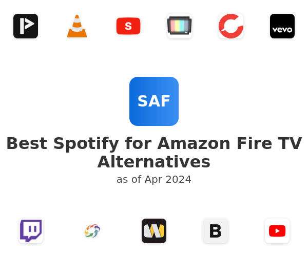 Best Spotify for Amazon Fire TV Alternatives
