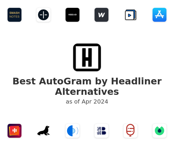 Best AutoGram by Headliner Alternatives