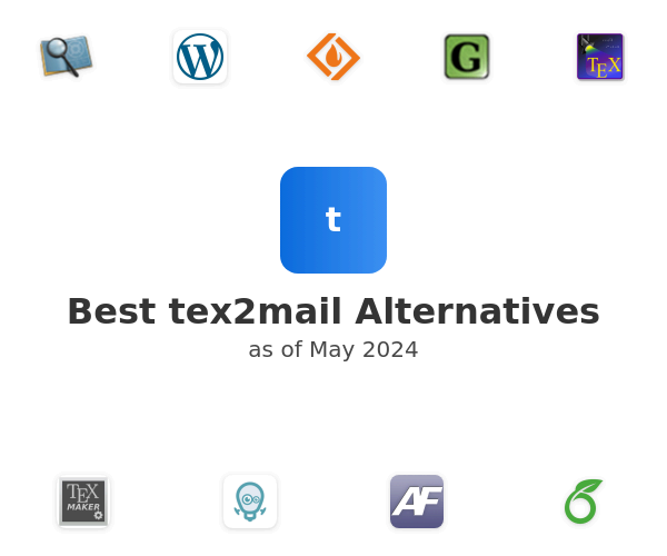 Best tex2mail Alternatives