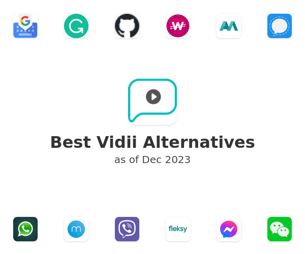 Best Vidii Alternatives