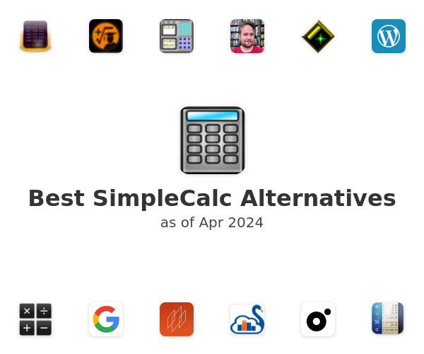 Best SimpleCalc Alternatives