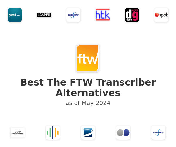 Best The FTW Transcriber Alternatives