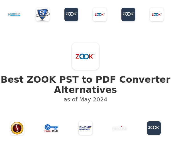 Best ZOOK PST to PDF Converter Alternatives