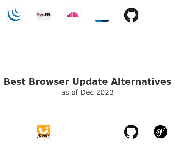 Best Browser Update Alternatives