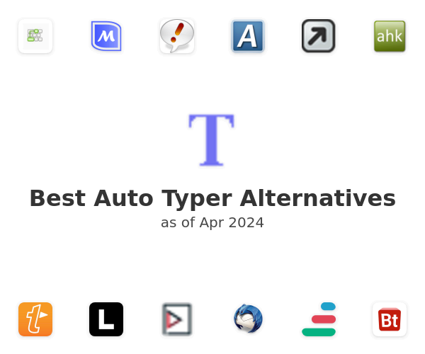 Best Auto Typer Alternatives