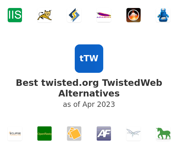 Best twisted.org TwistedWeb Alternatives