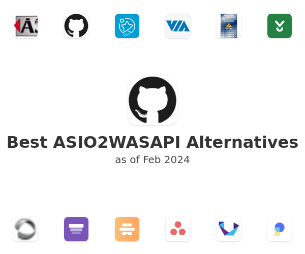 Best ASIO2WASAPI Alternatives