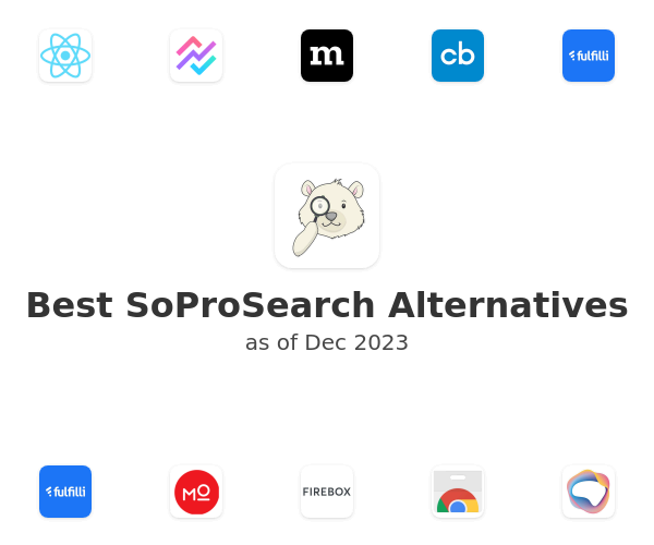 Best SoProSearch Alternatives