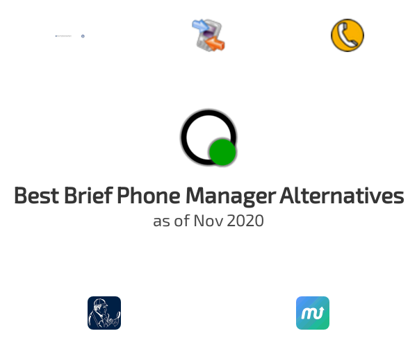 Best Brief Phone Manager Alternatives