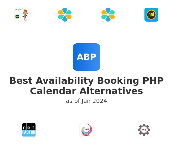Best Availability Booking PHP Calendar Alternatives