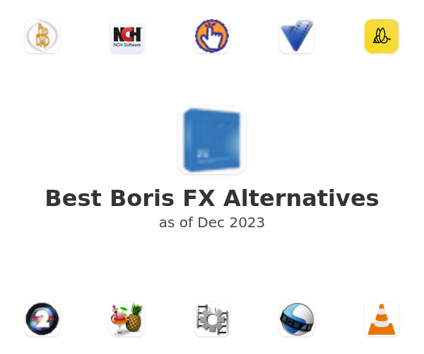 Best Boris FX Alternatives
