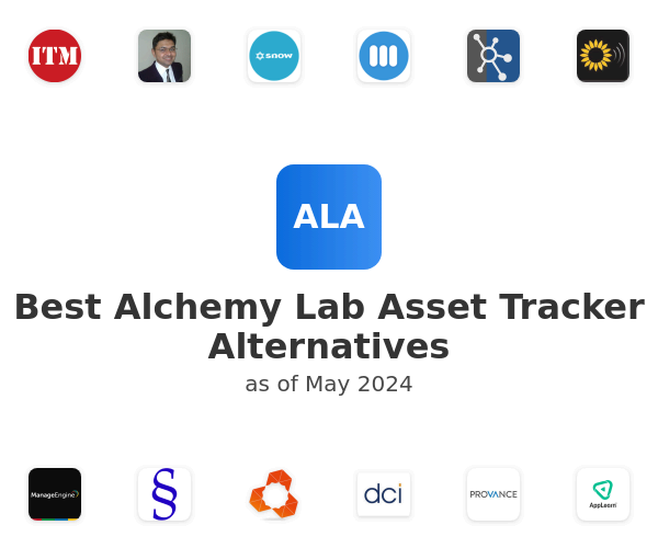 Best Alchemy Lab Asset Tracker Alternatives