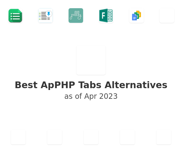 Best ApPHP Tabs Alternatives