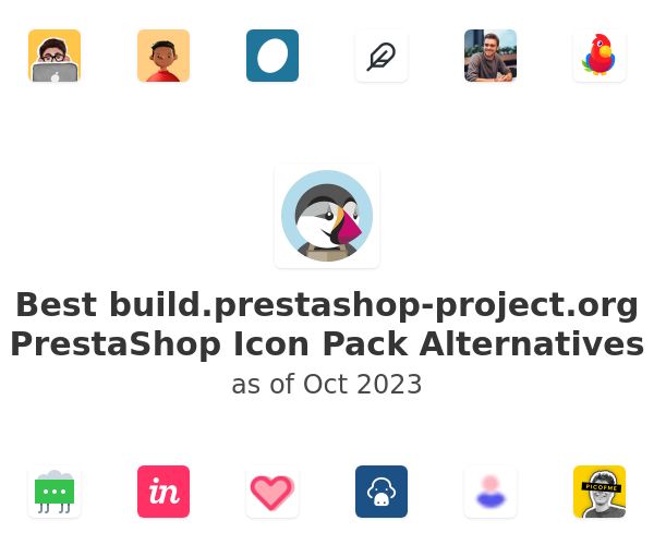 Best build.prestashop-project.org PrestaShop Icon Pack Alternatives