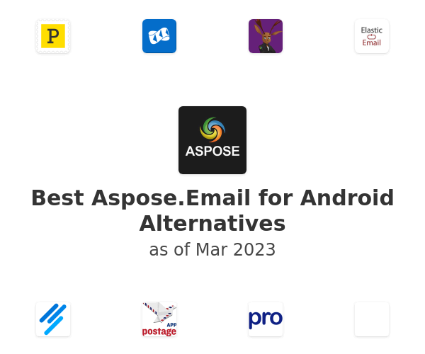 Best Aspose.Email for Android Alternatives