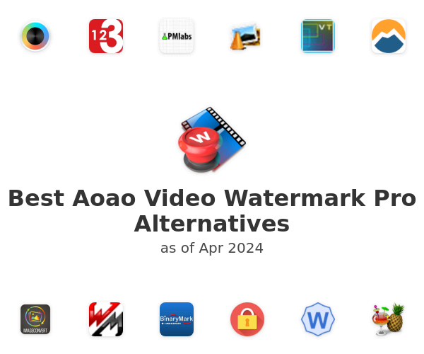 Best Aoao Video Watermark Pro Alternatives