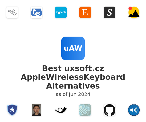 Best uxsoft.cz AppleWirelessKeyboard Alternatives