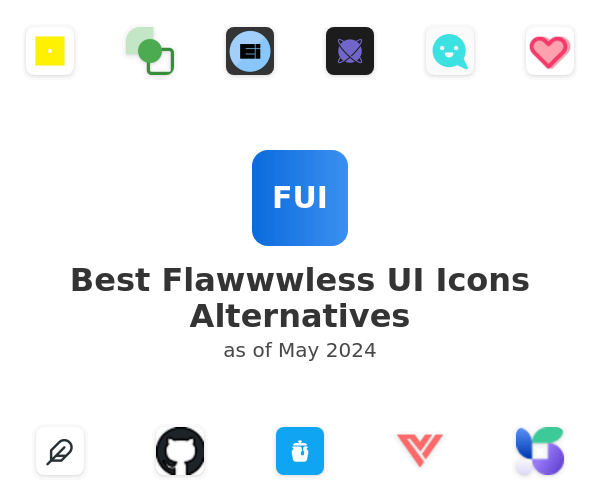 Best Flawwwless UI Icons Alternatives