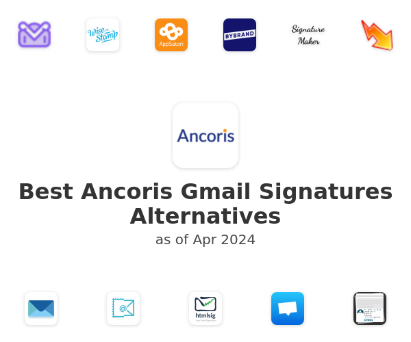 Best Ancoris Gmail Signatures Alternatives