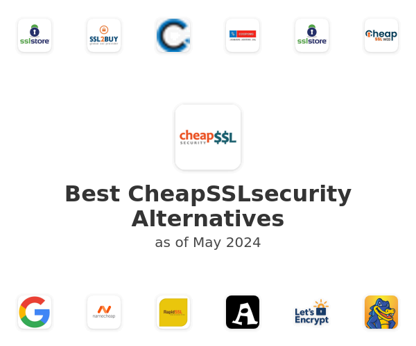 Best CheapSSLsecurity Alternatives
