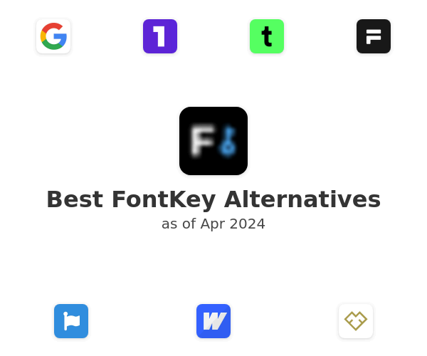 Best FontKey Alternatives