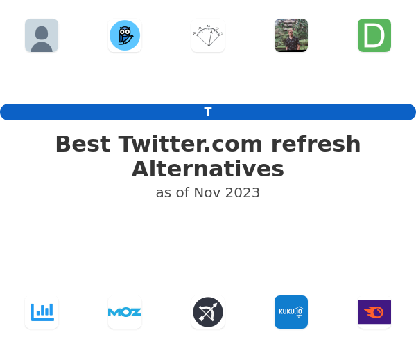 Best Twitter.com refresh Alternatives