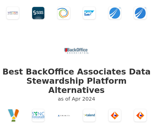Best BackOffice Associates Data Stewardship Platform Alternatives