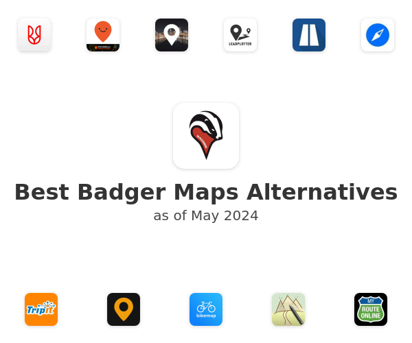 Best Badger Maps Alternatives
