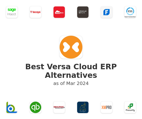 Best Versa Cloud ERP Alternatives