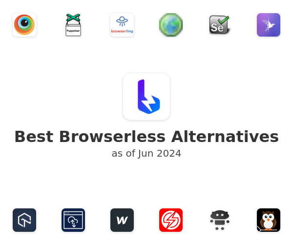 Best Browserless Alternatives