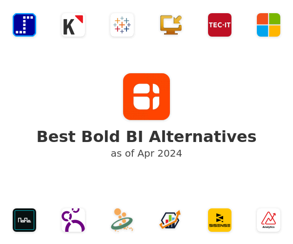 Best Bold BI Alternatives