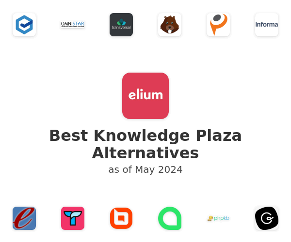 Best Knowledge Plaza Alternatives