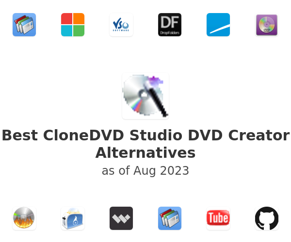 Best CloneDVD Studio DVD Creator Alternatives