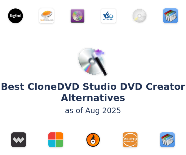 Best CloneDVD Studio DVD Creator Alternatives