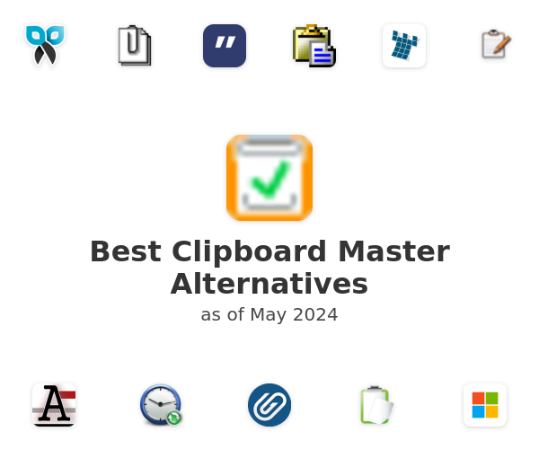 Best Clipboard Master Alternatives