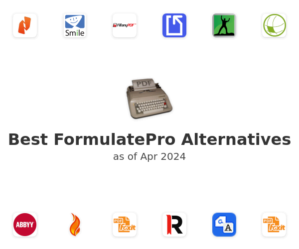 Best FormulatePro Alternatives
