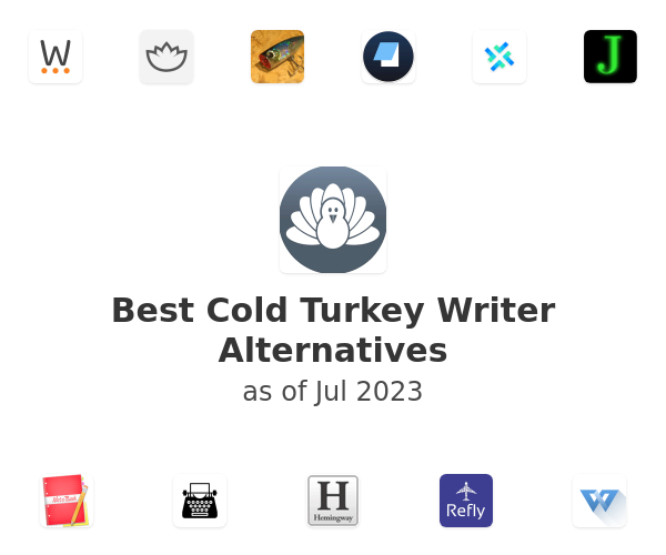 Best Cold Turkey Writer Alternatives