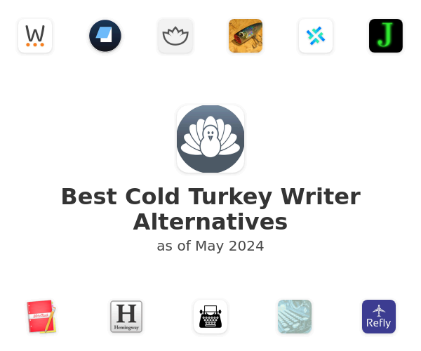 Best Cold Turkey Writer Alternatives