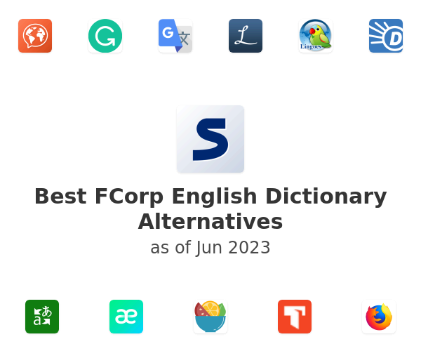 Best FCorp English Dictionary Alternatives
