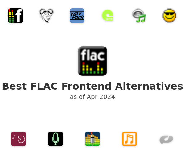 Best FLAC Frontend Alternatives