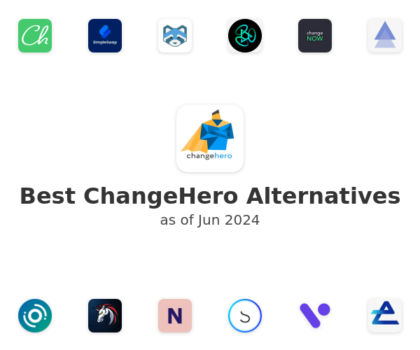 Best ChangeHero Alternatives