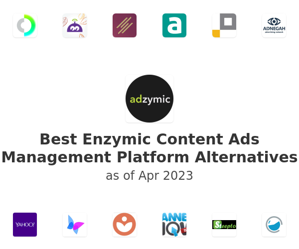 Best Enzymic Content Ads Management Platform Alternatives
