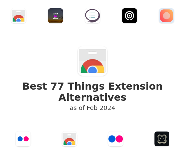 Best 77 Things Extension Alternatives