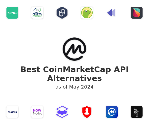 Best CoinMarketCap API Alternatives