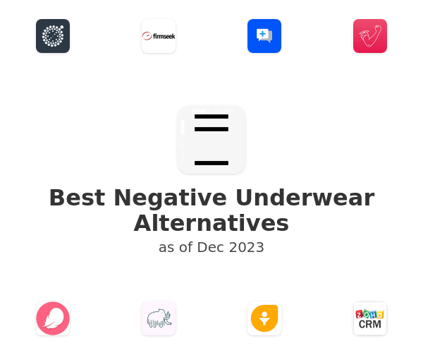 Best Negative Underwear Alternatives