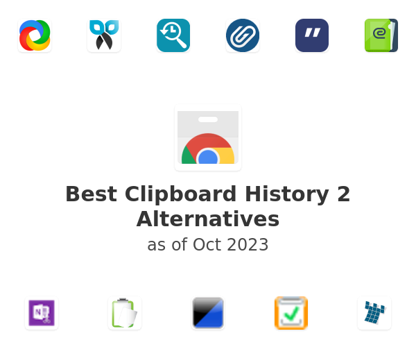 Best Clipboard History 2 Alternatives