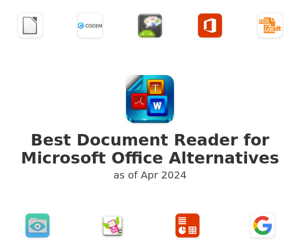 Best Document Reader for Microsoft Office Alternatives