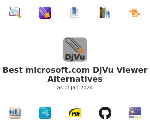 Best microsoft.com DjVu Viewer Alternatives