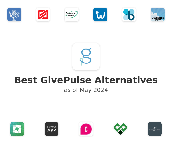 Best GivePulse Alternatives